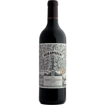 Heir Apparent 2023 Napa Valley Reserve Cabernet Sauvignon 750ml Wine Bottle