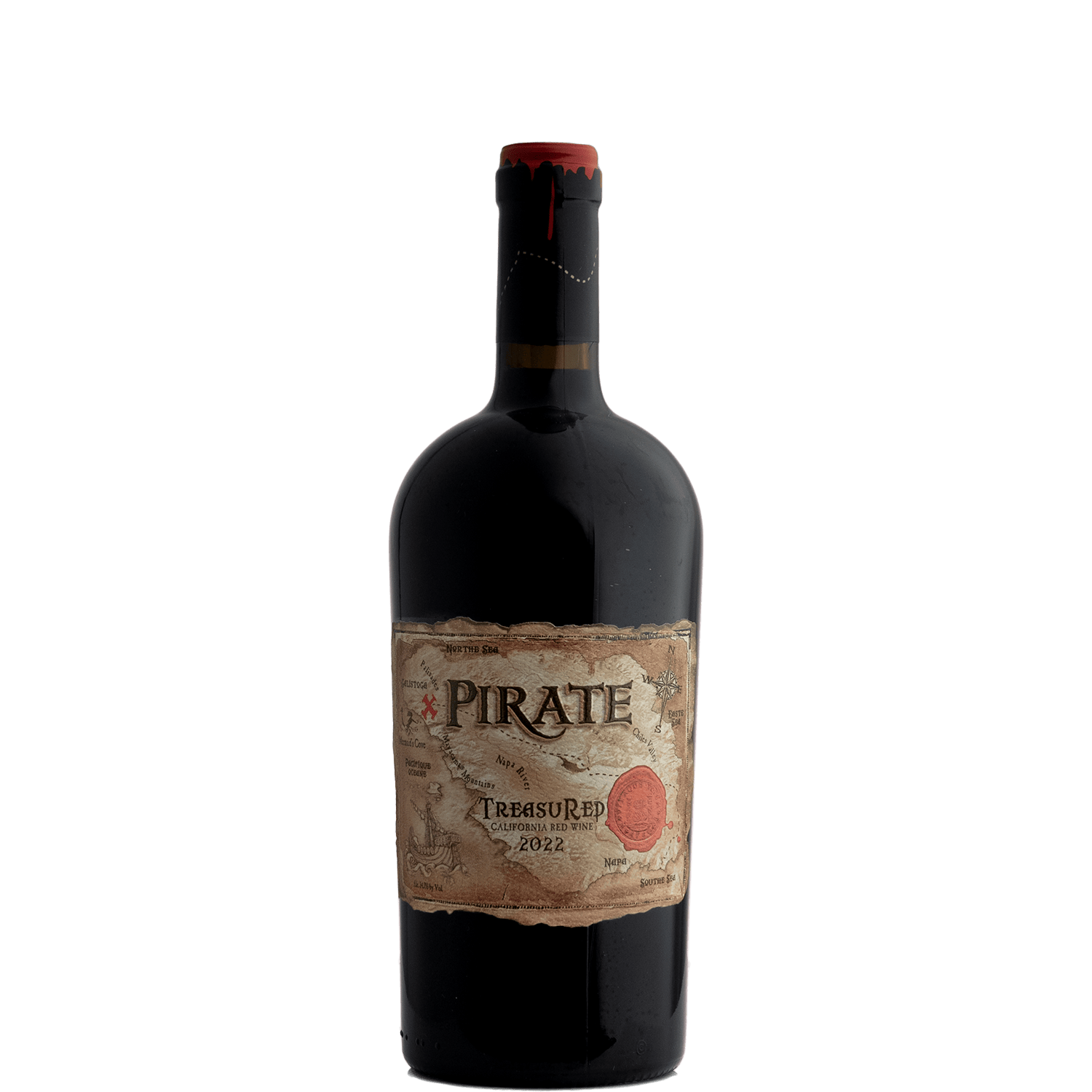 La Sirena 2022 Pirate TreasuRed 750ml Wine Bottle