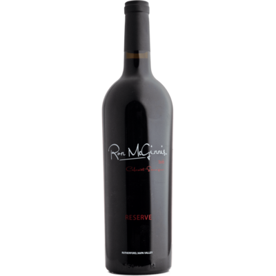 Ron McGinnis 2016 Rutherford Reserve Cabernet Sauvignon 750ml Wine Bottle