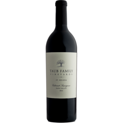 Taub Family 2022 St. Helena Napa Valley Cabernet Sauvignon 750ml Wine Bottle