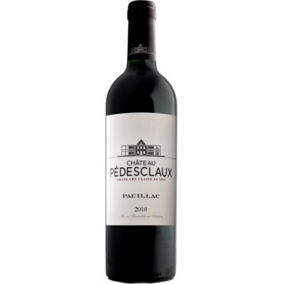 Château Pédesclaux 2018 Pauillac 750ml Wine Bottle