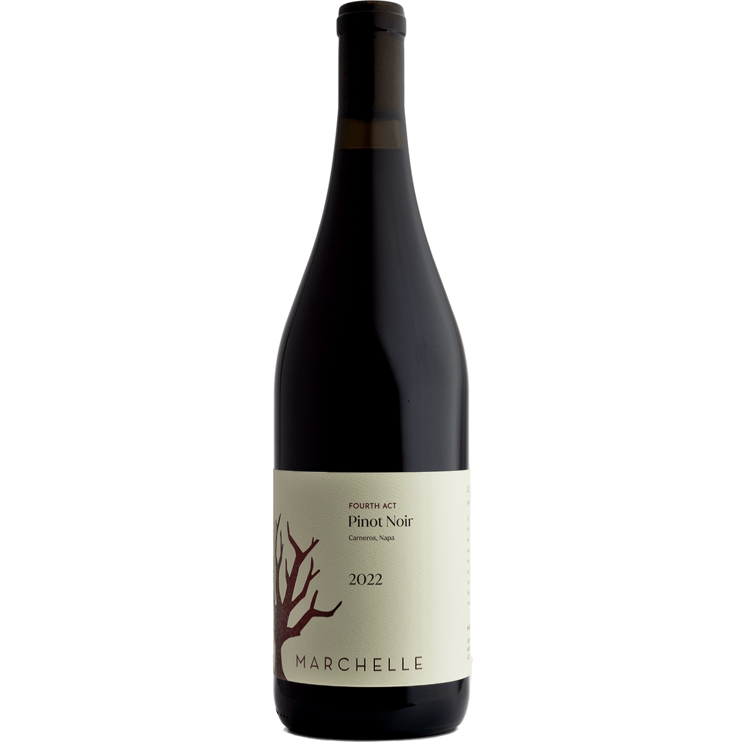 Marchelle 2022 'Fourth Act' Carneros Pinot Noir 750ml Wine Bottle