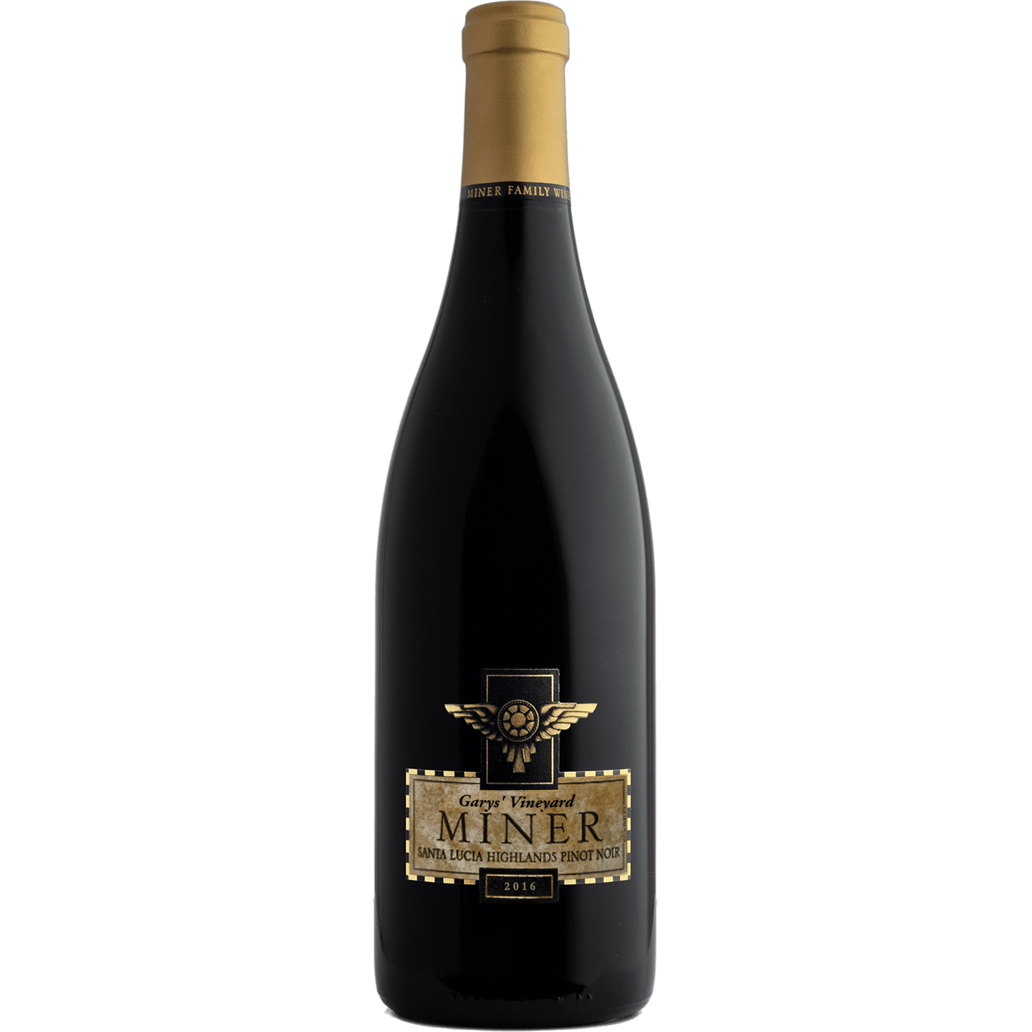Miner Family 2016 Garys' Vineyard SLH Pinot Noir 750ml Wine Bottle