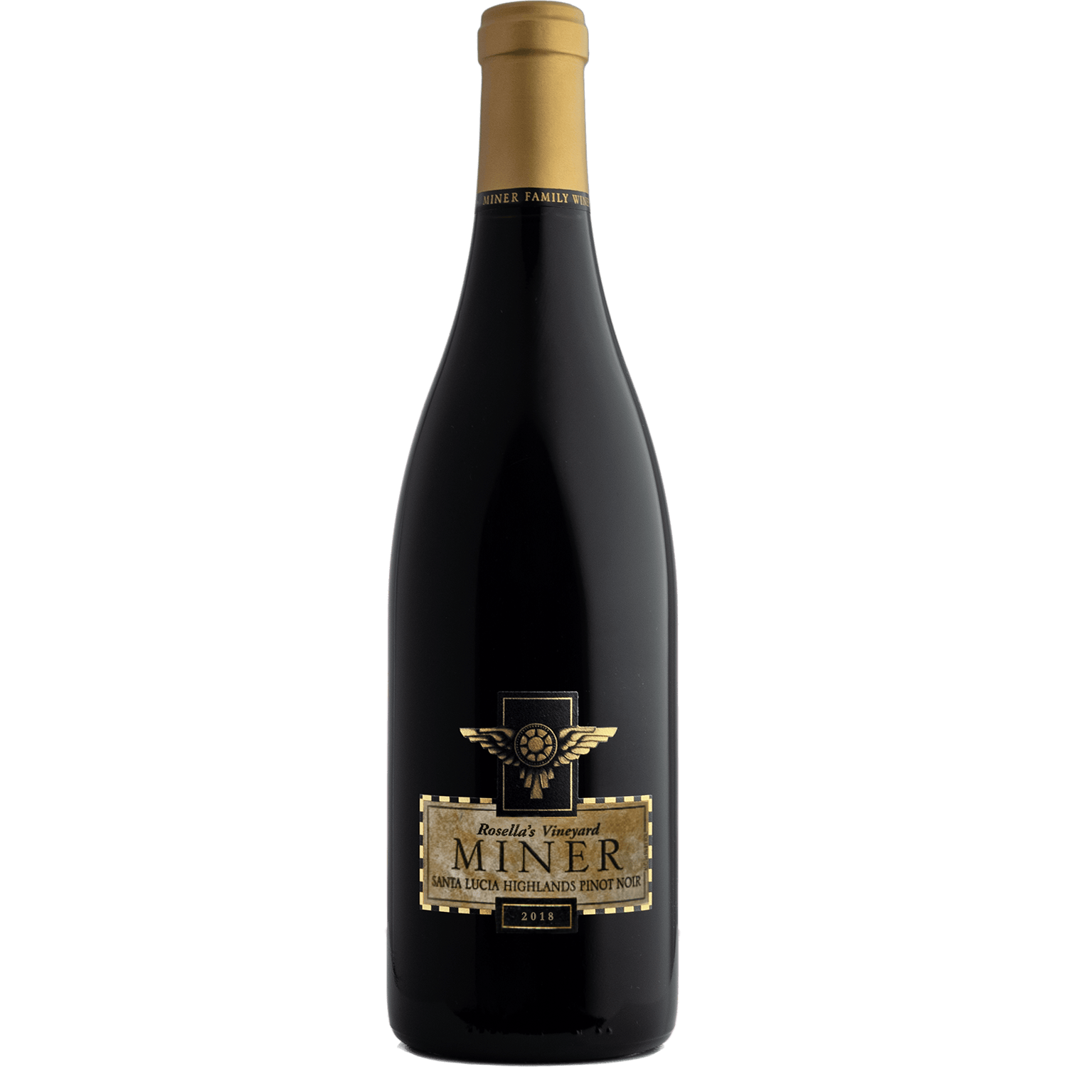 Miner Family 2018 Rosella's Vineyard SLH Pinot Noir 750ml Wine Bottle