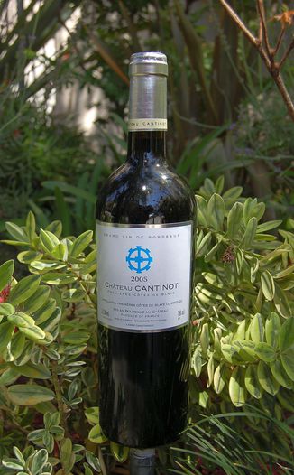 Château Cantinot 2005 Premières Cotes de Blaye 750ml Wine Bottle