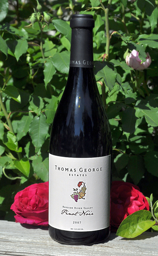 Thomas George Estates 2007 Russian River Valley Pinot Noir 750ml Wine Bottle