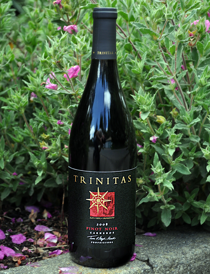Trinitas 2008 Carneros Pinot Noir 750ml Wine Bottle