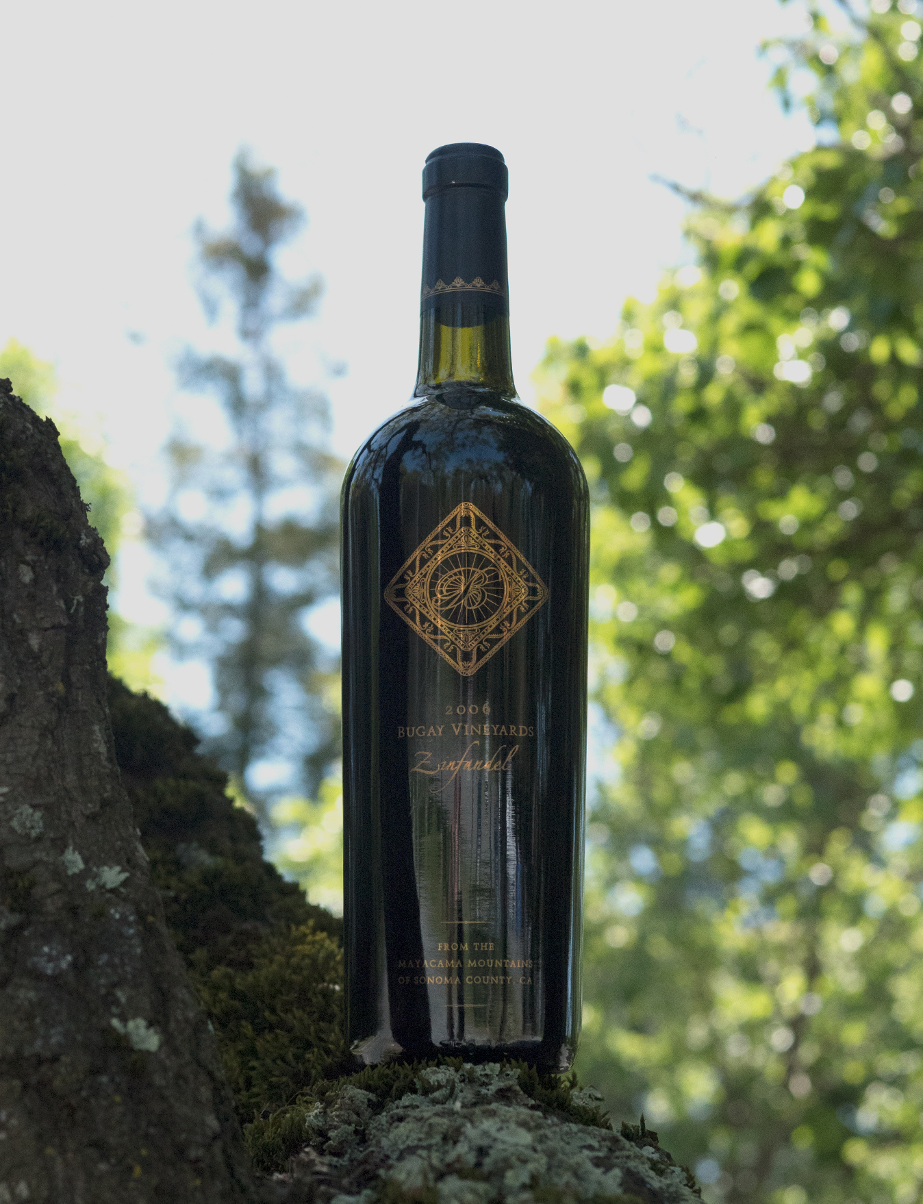 Bugay Vineyards 2006 Mayacamas Mountains Sonoma County Zinfandel 750ml Wine Bottle