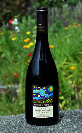 Starry Night Winery 2005 Russian River Valley Syrah 750ml Wine Bottle
