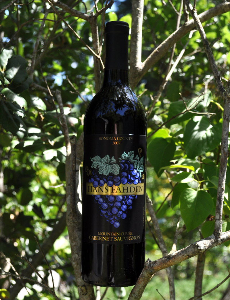 Hans Fahden 2007 Cabernet Sauvignon Mountain Cuvee 750ml Wine Bottle