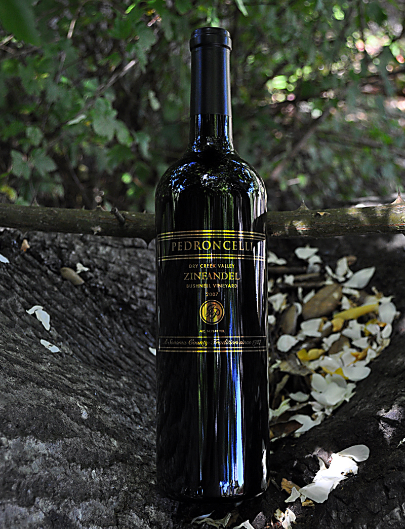 Pedroncelli Winery & Vineyards 2007 Dry Creek Valley Zinfandel 750ml Wine Bottle