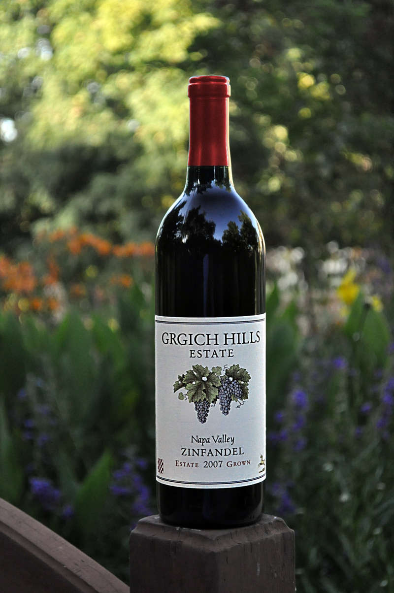 Grgich Hills Estate 2007 Napa Valley Zinfandel 750ml Wine Bottle