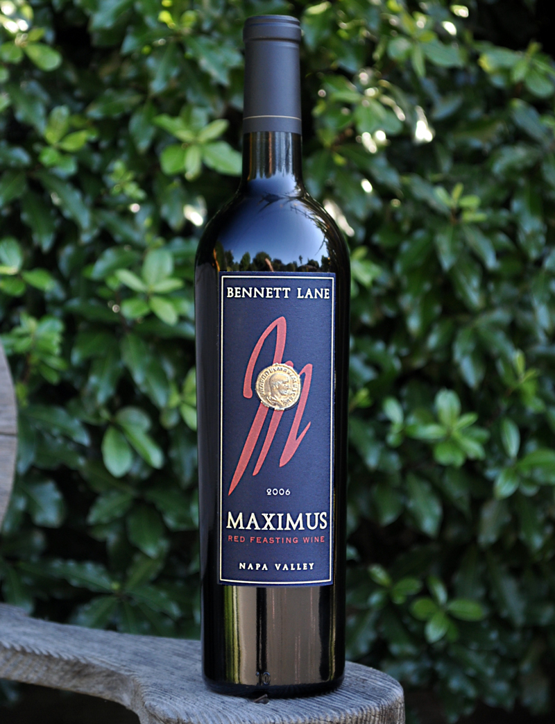Bennett Lane Winery 2006 Maximus Red Feasting Wine 750ml Wine Bottle
