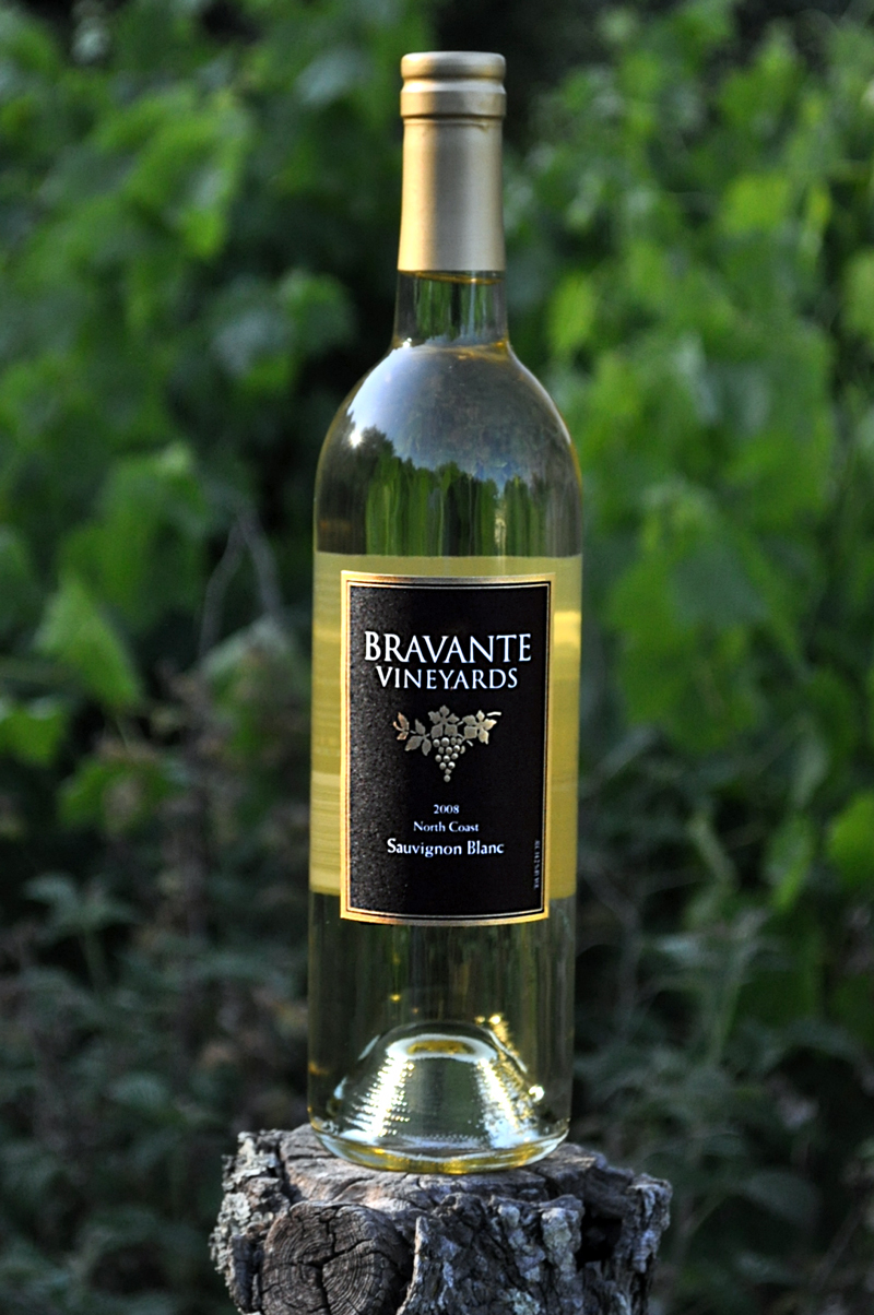 Bravante Vineyards 2008 North Coast Sauvignon Blanc 750ml Wine Bottle