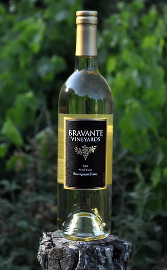 Bravante Vineyards 2008 North Coast Sauvignon Blanc 750ml Wine Bottle