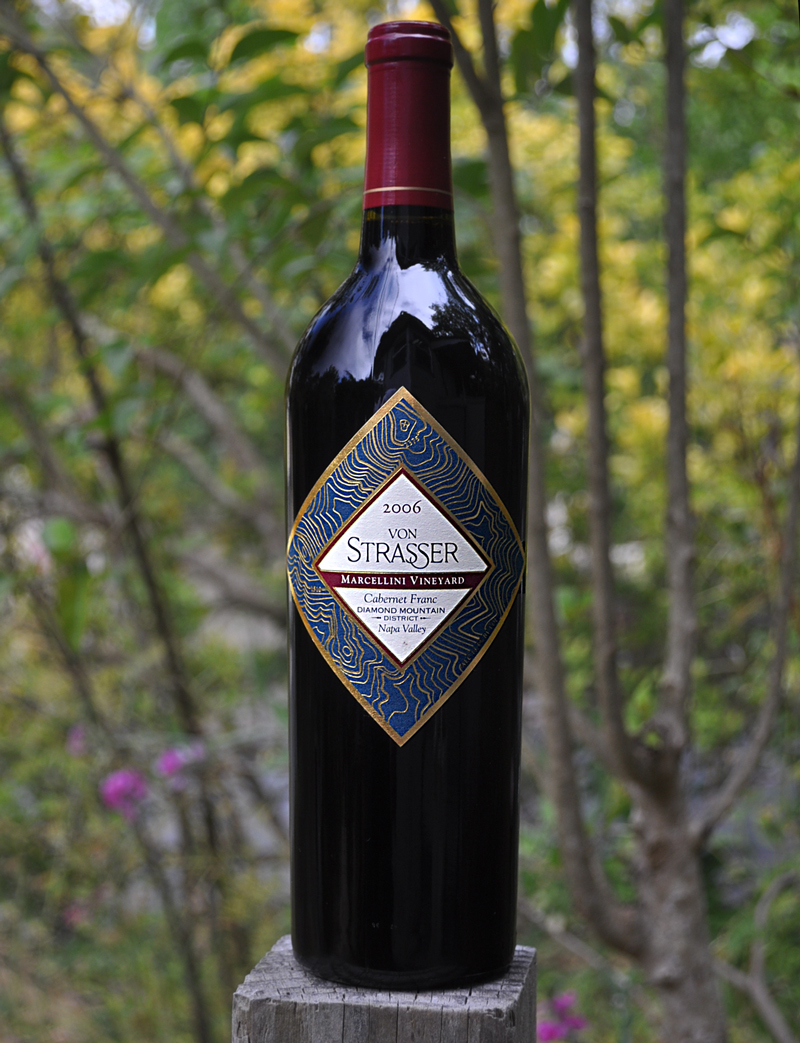 von Strasser Winery 2006 Marcellini Franc 750ml Wine Bottle