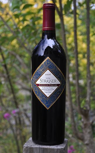 von Strasser Winery 2006 Marcellini Franc 750ml Wine Bottle