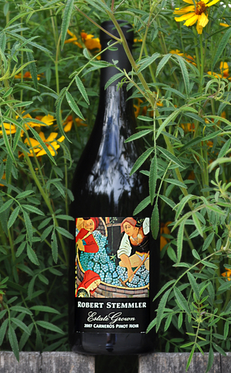 Robert Stemmler Winery 2007 Carneros Pinot Noir 750ml Wine Bottle