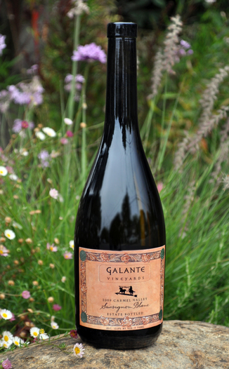 Galante Vineyards 2009 Carmel Valley Sauvignon Blanc 750ml Wine Bottle