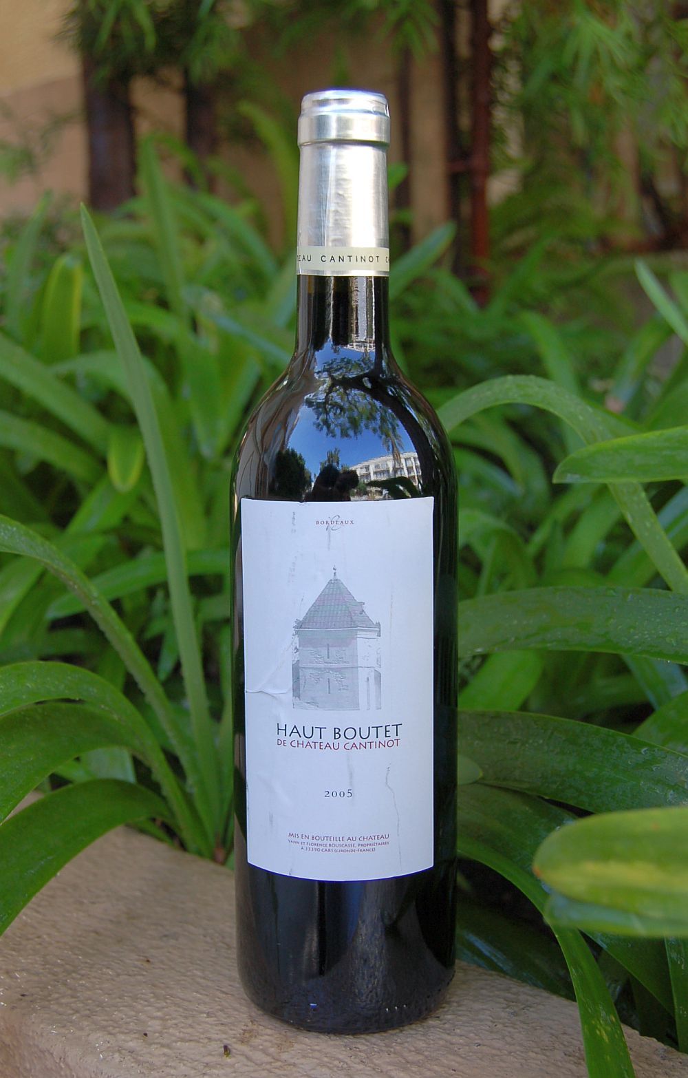 Château Cantinot 2005 Haut Boutet de Chateau Cantinot 750ml Wine Bottle