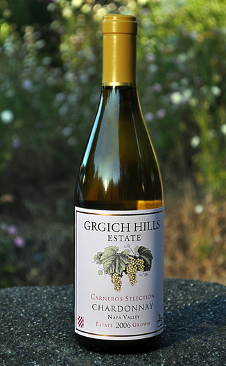 Grgich Hills Estate 2006 Carneros Selection Chardonnay 750ml Wine Bottle