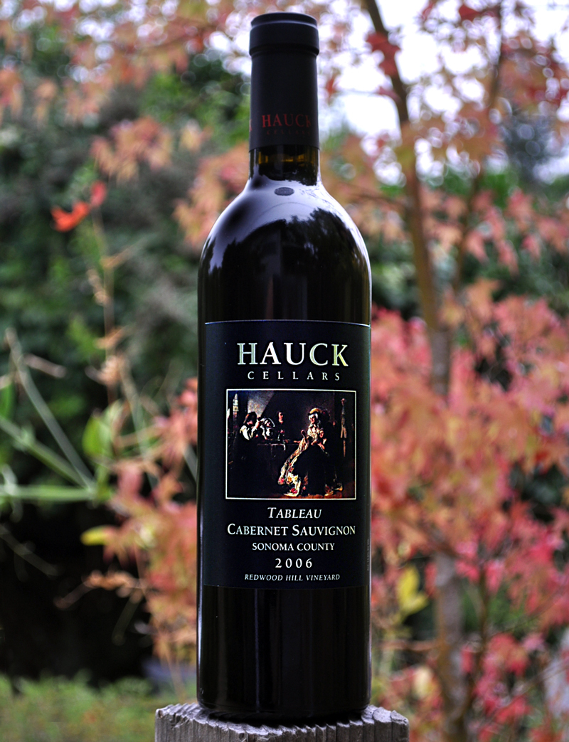 Hauck Cellars 2006 Tableau Cabernet Sauvignon 750ml Wine Bottle