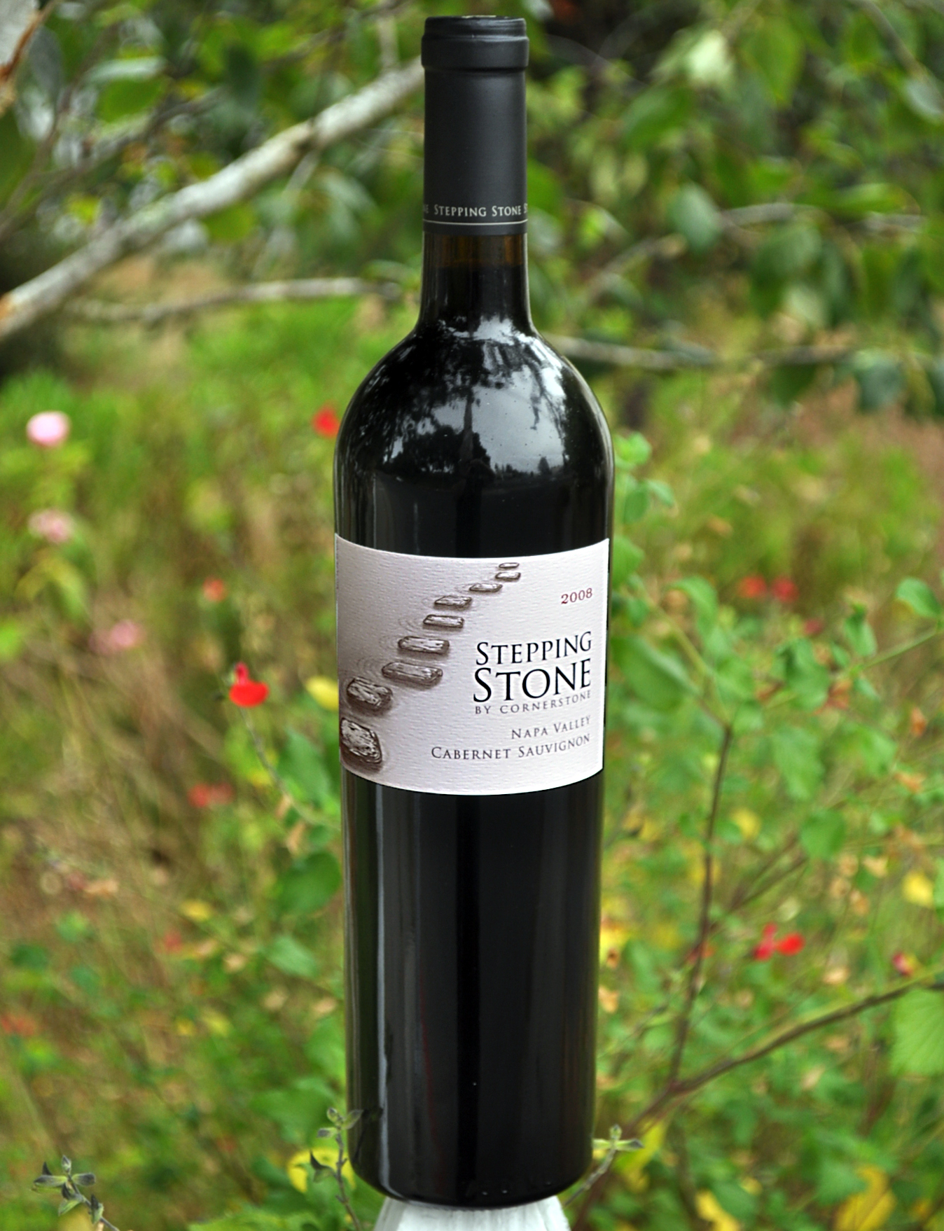 Cornerstone Cellars 2008 Stepping Stone Cabernet Sauvignon 750ml Wine Bottle