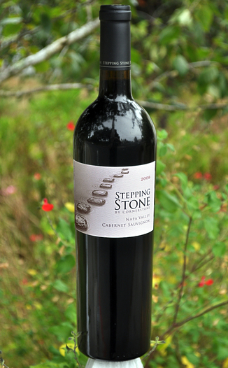 Cornerstone Cellars 2008 Stepping Stone Cabernet Sauvignon 750ml Wine Bottle