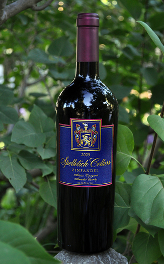 Spelletich Cellars 2005 Alviso Vineyard Zinfandel 750ml Wine Bottle