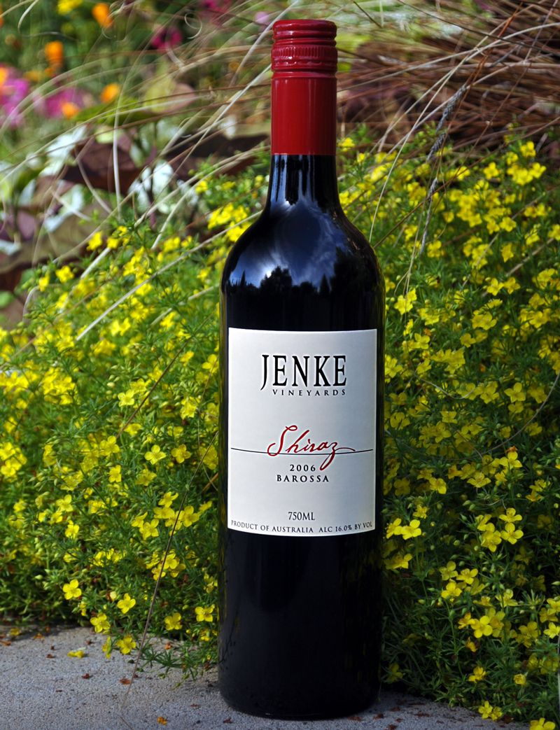 Jenke-Vineyards 2006 Barossa Shiraz 750ml Wine Bottle