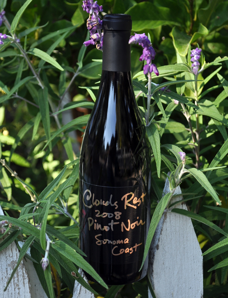 Clouds Rest Pinot Noir 2008 Pinot Noir 'femme fatale' 750ml Wine Bottle