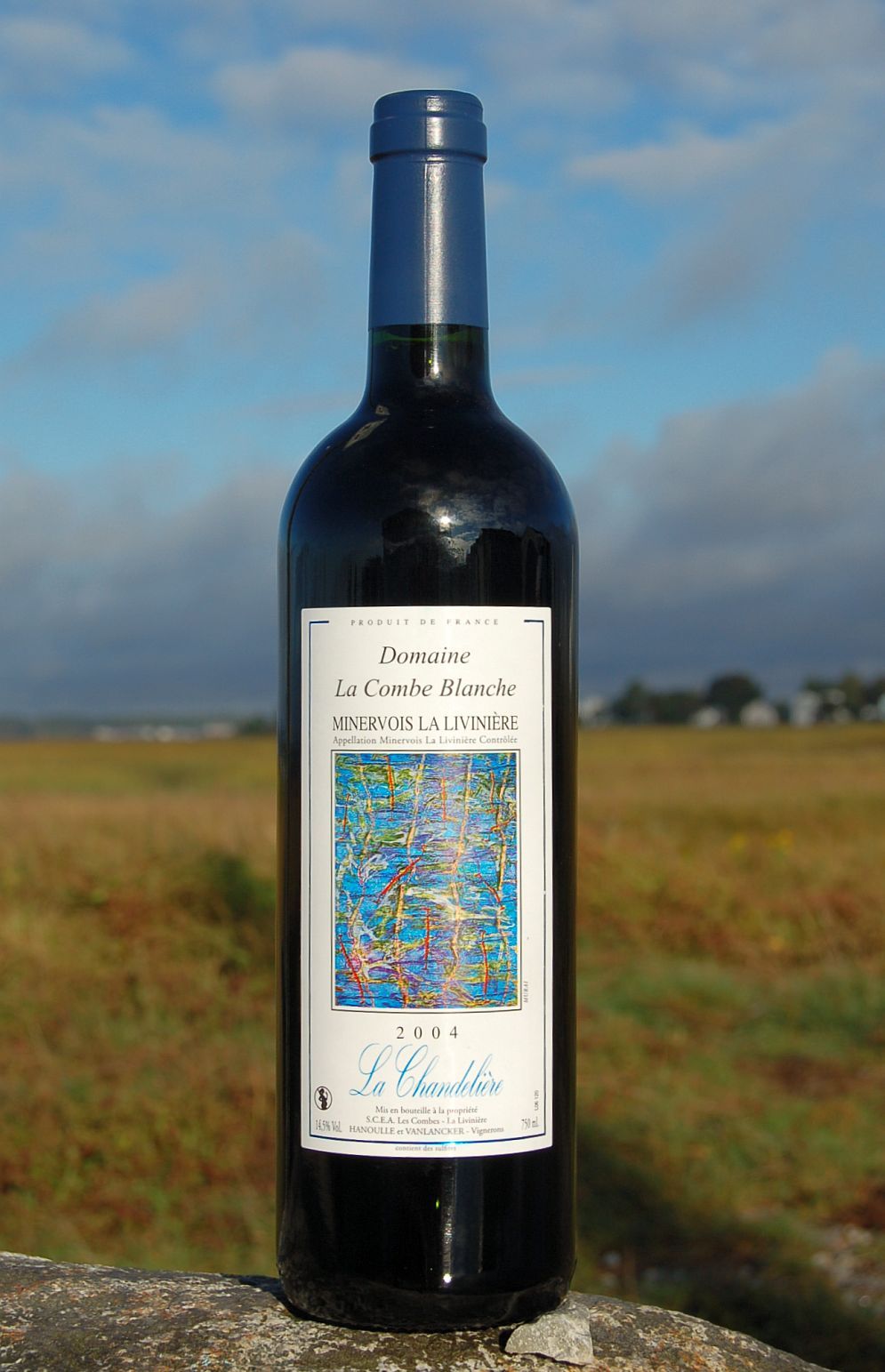 Domaine La Combe Blanche 2004 'La Chandelière' Minervois La Livinière 750ml Wine Bottle