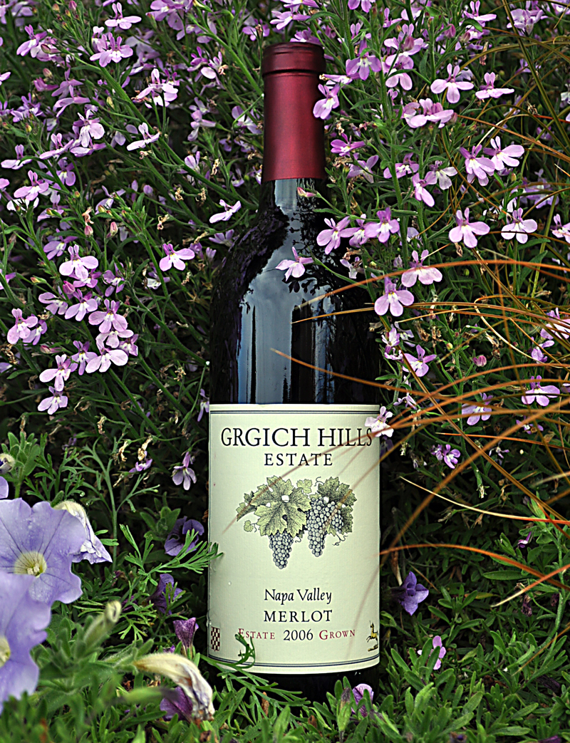 Grgich Hills Estate 2006 Napa Valley Merlot 750ml Wine Bottle