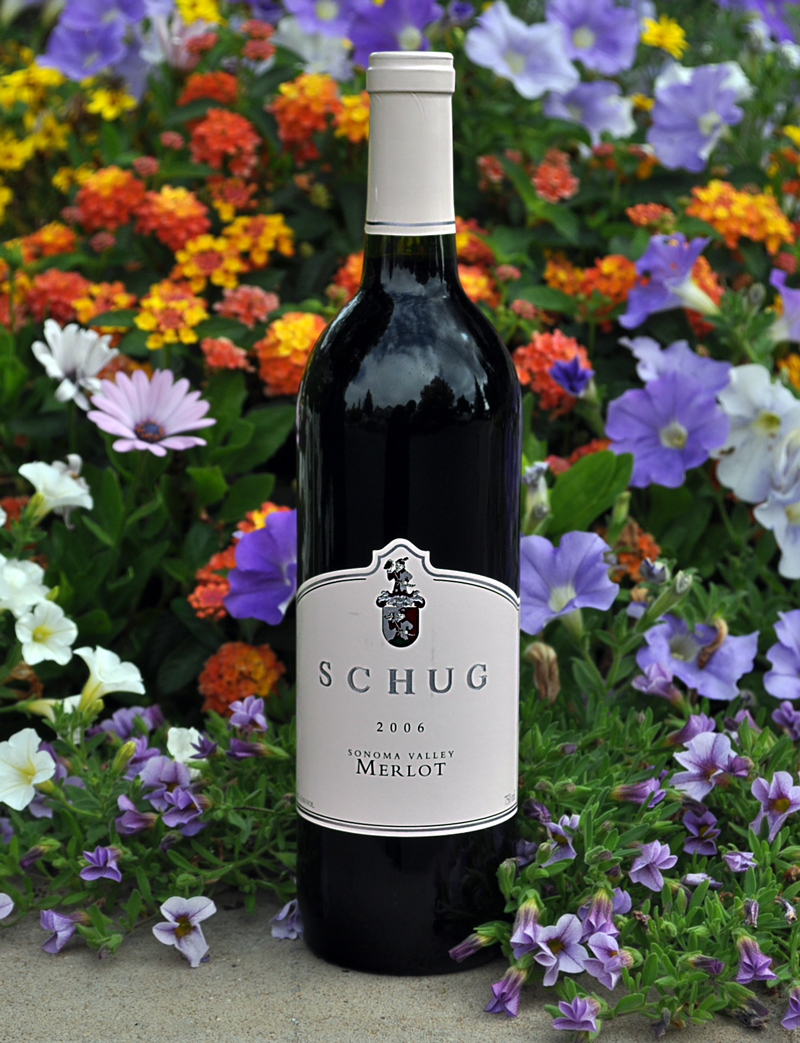 Schug Carneros Estate 2006 Sonoma Valley Merlot 750ml Wine Bottle