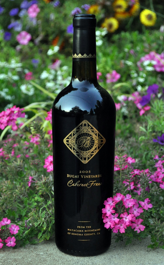 Bugay Vineyards 2005 Sonoma County Cabernet Franc 750ml Wine Bottle