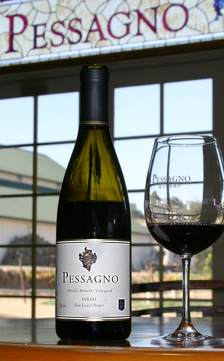 Pessagno Winery 2004 Syrah 750ml Wine Bottle