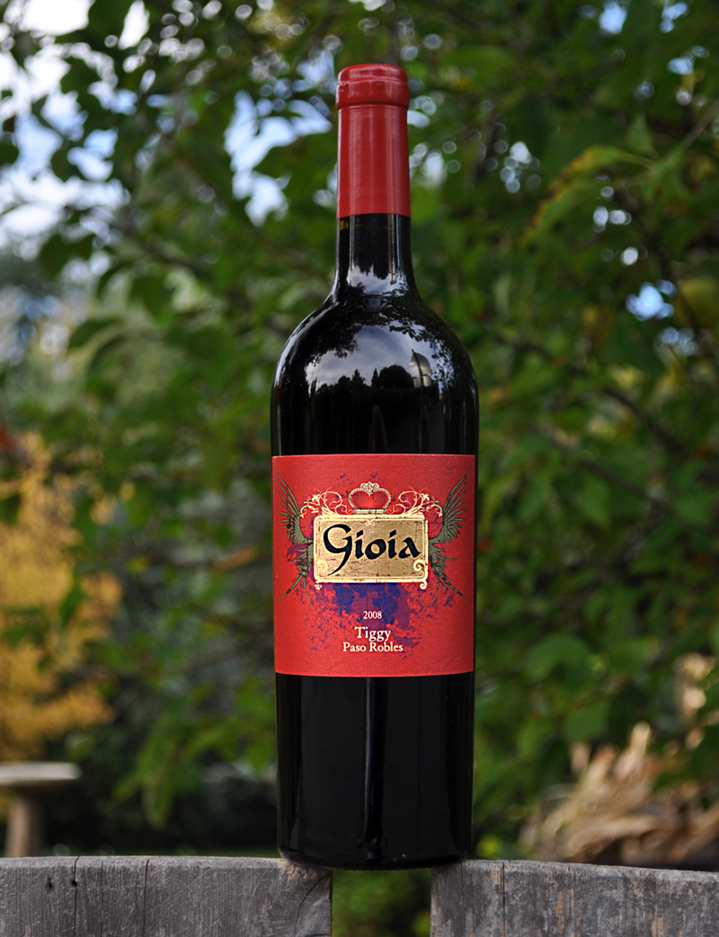 Gioia Wines 2008 Tiggy 750ml Wine Bottle
