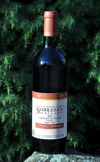 Saddleback Cellars 2005 Oakville Cabernet Sauvignon 750ml Wine Bottle