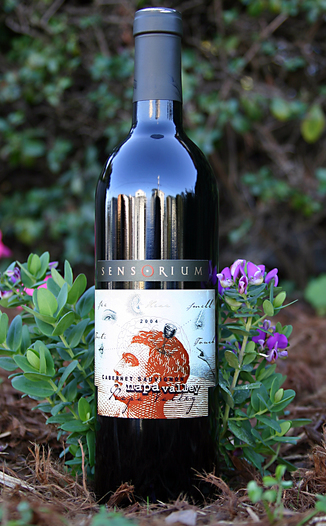 Sensorium Wines 2004 Cabernet Sauvignon 750ml Wine Bottle