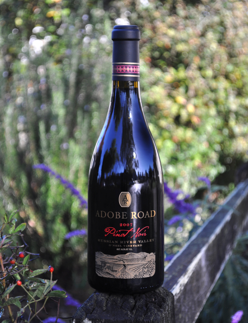 Adobe Road 2007 Russian River Valley Pinot Noir 750ml Wine Bottle