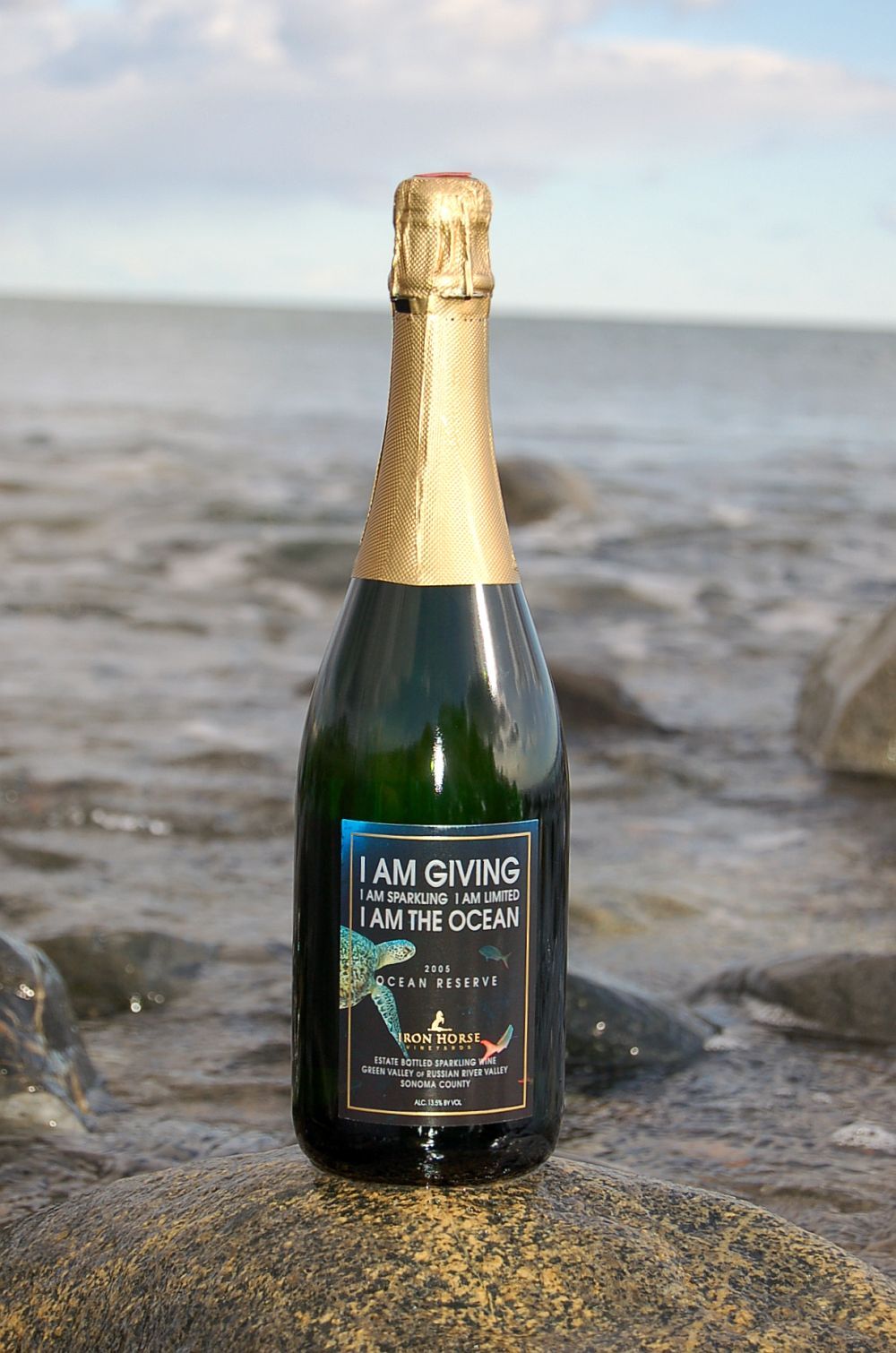 Iron Horse Vineyards 2005 Ocean Reserve 750ml Wine Bottle