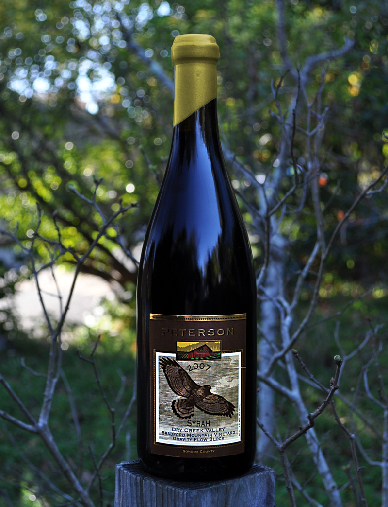 Peterson 2007 Dry Creek Valley Syrah 750ml Wine Bottle