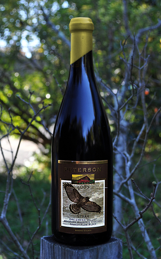 Peterson 2007 Dry Creek Valley Syrah 750ml Wine Bottle