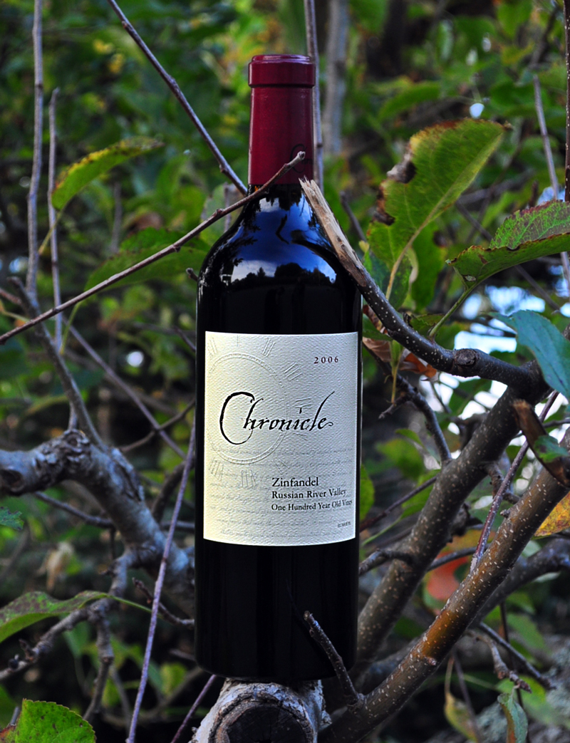 Chronicle 2006 One Hundred Year Old Vines Zinfandel 750ml Wine Bottle