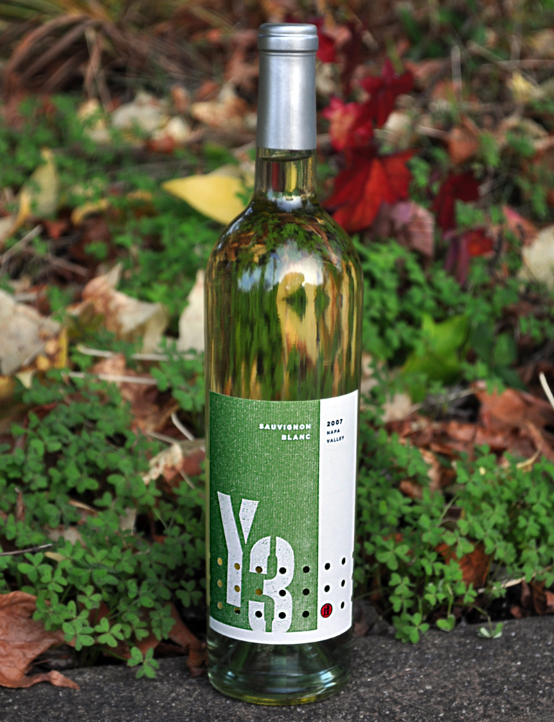 JAX Vineyards 2007 Y3 Sauvignon Blanc 750ml Wine Bottle