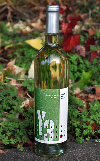 JAX Vineyards 2007 Y3 Sauvignon Blanc 750ml Wine Bottle