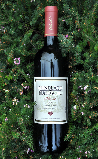 Gundlach-Bundschu Winery 2005 Vineyard 51 Merlot 750ml Wine Bottle