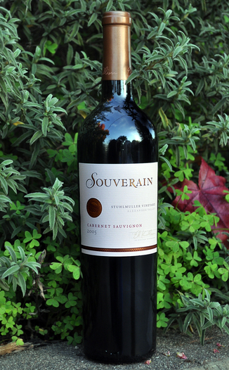 Souverain 2005 Stuhlmuller Vineyard Cabernet Sauvignon 750ml Wine Bottle