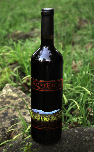 RustRidge Winery 2006 Estate Zinfandel 750ml Wine Bottle