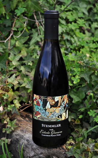 Robert Stemmler Winery 2008 Estate Grown Carneros Pinot Noir 750ml Wine Bottle